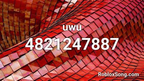 uwu Roblox ID - Roblox music codes