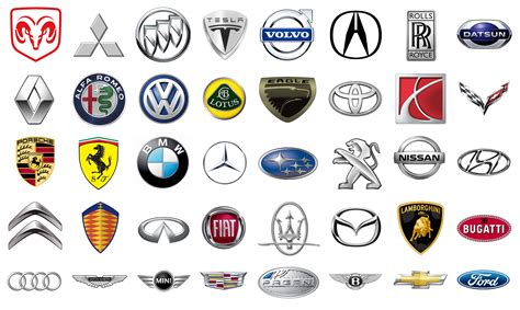 All the car brands and logo YouTube