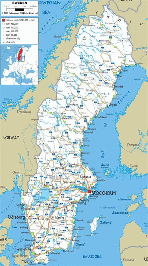 Köp Sverige väggkarta Norstedts 1900 000, 79x176cm med snabb leverans