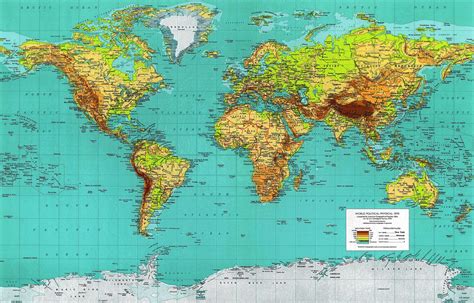 Skrivunderlägg Världskarta, endast 60 kr på Kontorsgiganten.se