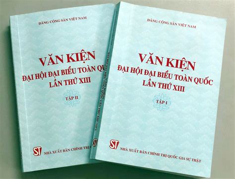 văn kiện đại hội đại biểu toàn quốc xiii