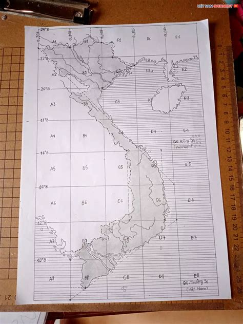vẽ bản đồ lớp 12