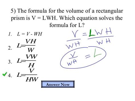 PPT Rewrite equations and formulas PowerPoint Presentation, free