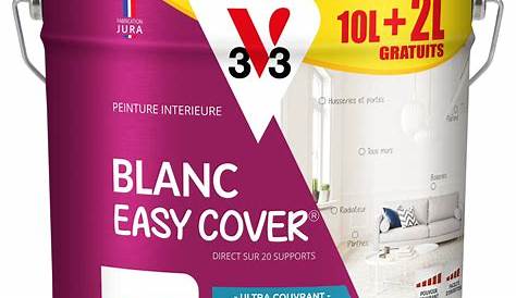 Peinture multi supports blanc V33 2,5L easy cover (blanc