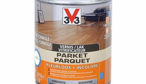 V33 Color vitrificateur parquet satin 0,75l cendre Hubo