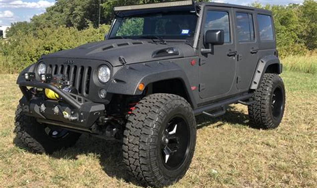 v8 jeep wrangler unlimited for sale