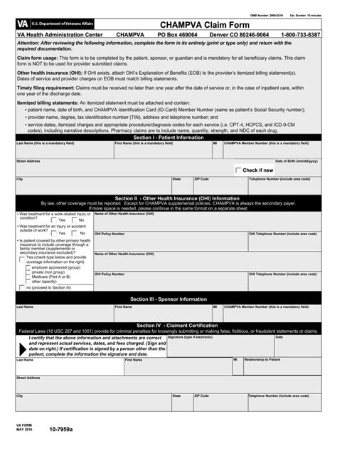 2019 VA Gov Forms Fillable, Printable PDF & Forms Handypdf