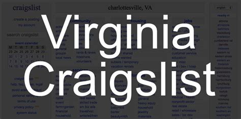 va craigslist