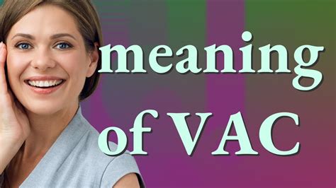 Vac Meaning Mail