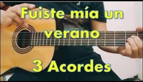 Recuerdos de un Verano/Acordes en Guitarra/ Dúo Hnos Devia - YouTube