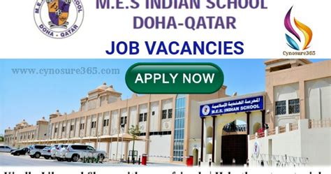 vacancies in qatar schools