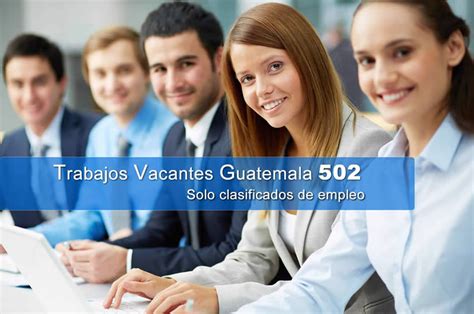 vacantes de empleo guatemala