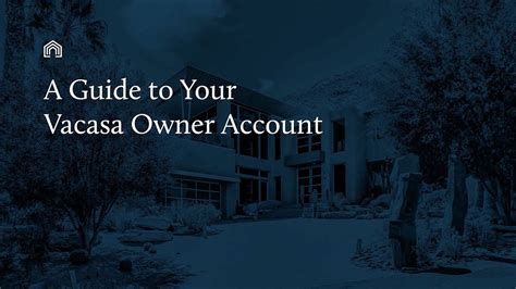 vacasa owner account login