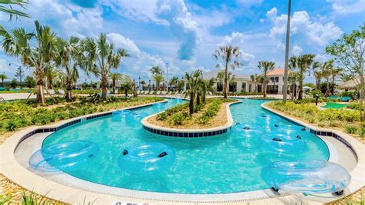 Discover Your Dream Vacation Home with an Enchanting Lazy River