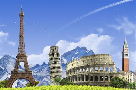 vacations to italy and france