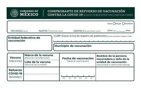 vacuna covid 19 registro 3ra dosis