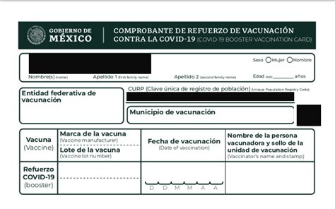 vacuna refuerzo covid registro