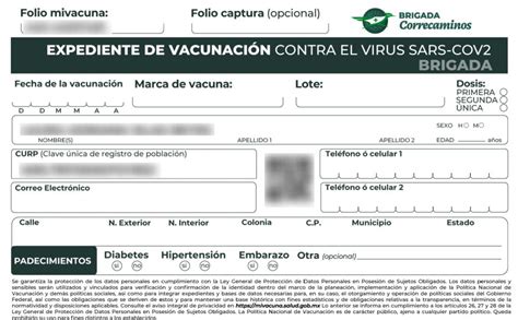 vacunas de covid 19 registro