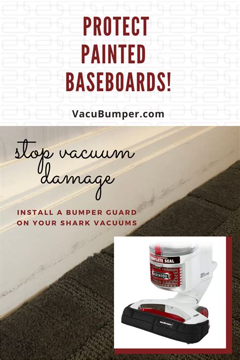 Vacuum Cleaner Baseboard Protector