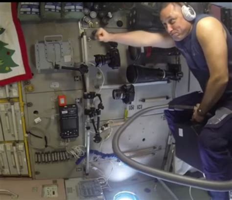 Vacuum Cleaner In Space