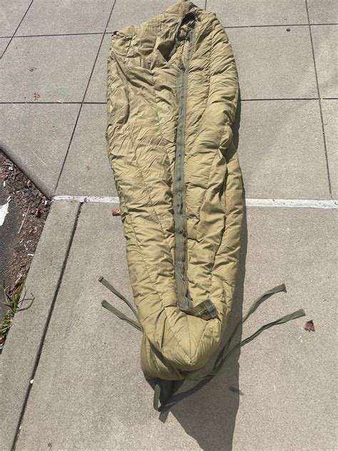 vacuum packed sleeping bag m1949