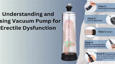 Vacuum Pump Therapy For Erectile Dysfunction