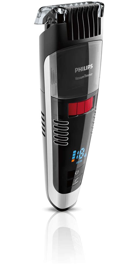 vacuum stubble and beard trimmer