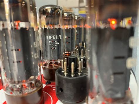 Vacuum Tubes Burning