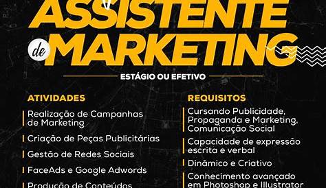 Assistente de Marketing | Eusébio – CE | 01 vaga(s) | Themos Vagas