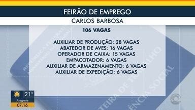 vagas em carlos barbosa