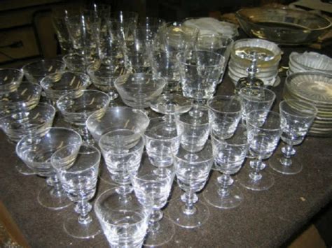 Val St Lambert Crystal Stemware Patterns