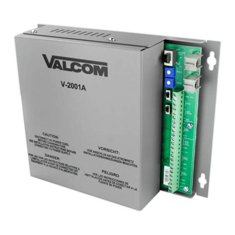 V2001A 1 Zone OneWay Enhanced Page Control with Power