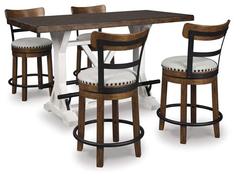 Valebeck Counter Height Dining Room Table Set