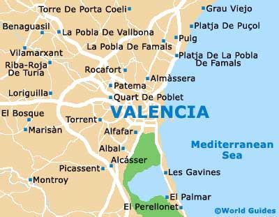 valencia airport to valencia town