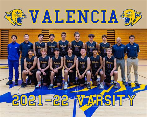 valencia high school basketball roster