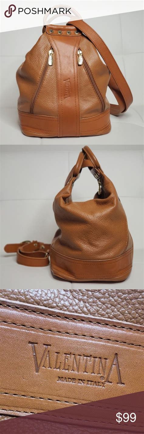 valentina leather shoulder handbags