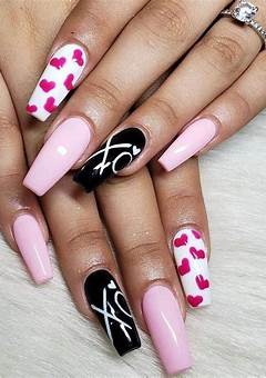 Valentine Acrylic Nails: The Perfect Way To Show Some Love