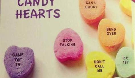 100+ Best Conversation Candy Heart Sayings (Valentine Sweetheart Candy
