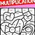 valentine coloring math sheets