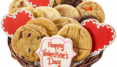 Valentine Cookie Baskets