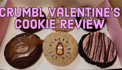 Valentine Cookies Crumbl