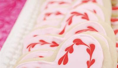 Valentine Cookies With Royal Icing