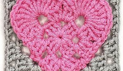 Valentine Crochet Patterns Free Granny Squares