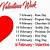 valentine day chart list