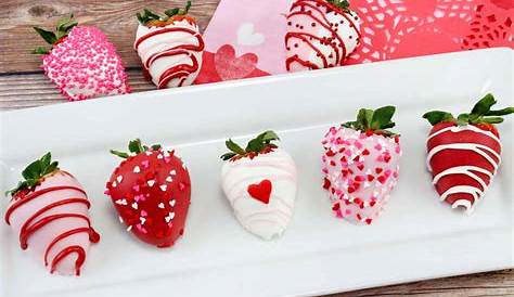 Valentine Day Chocolate Strawberries s · The Inspiration Edit