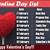 valentine day list of february 2022