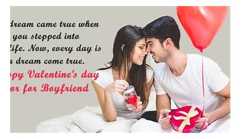 Valentine Day Wishes For Boyfriend Images 75+ ’s Quotes True Love