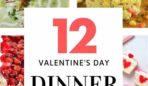 Valentine Dinner Party Menu Ideas Printable For Kids