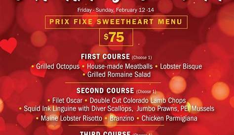 Valentine Dinner Restaurants Offers