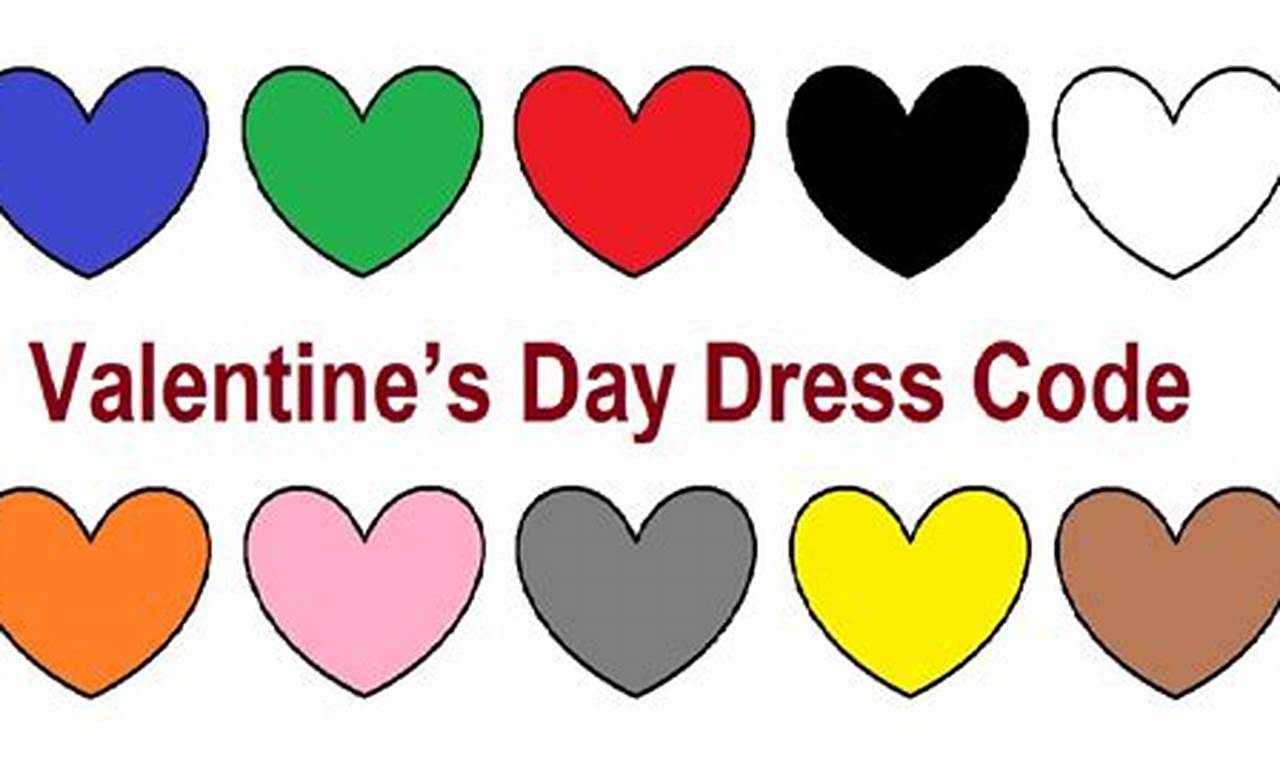 Valentine Dress Code 2024